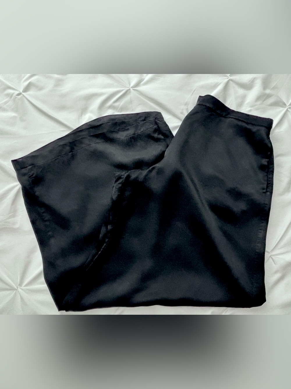 Athleta calm Cool Black Sleep/Lounge Pants - Smooth Satin Finish, XL
